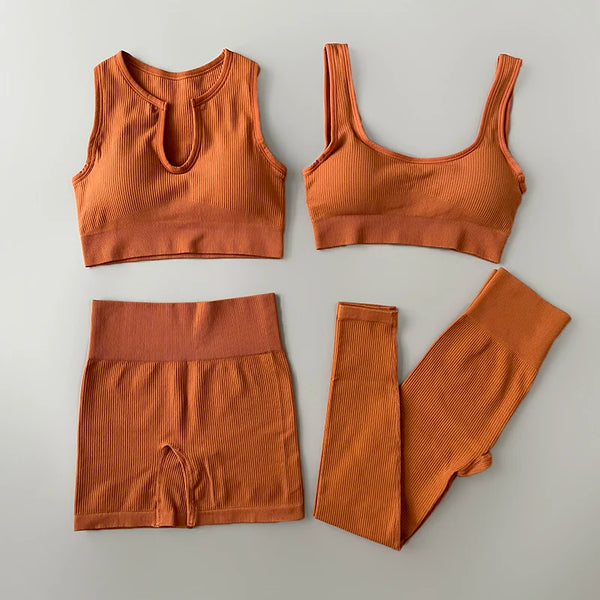 4-Piece High-Waisted Set