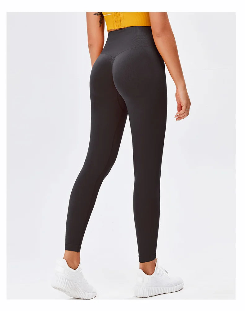 High-Waisted Ankle-Length Leggings