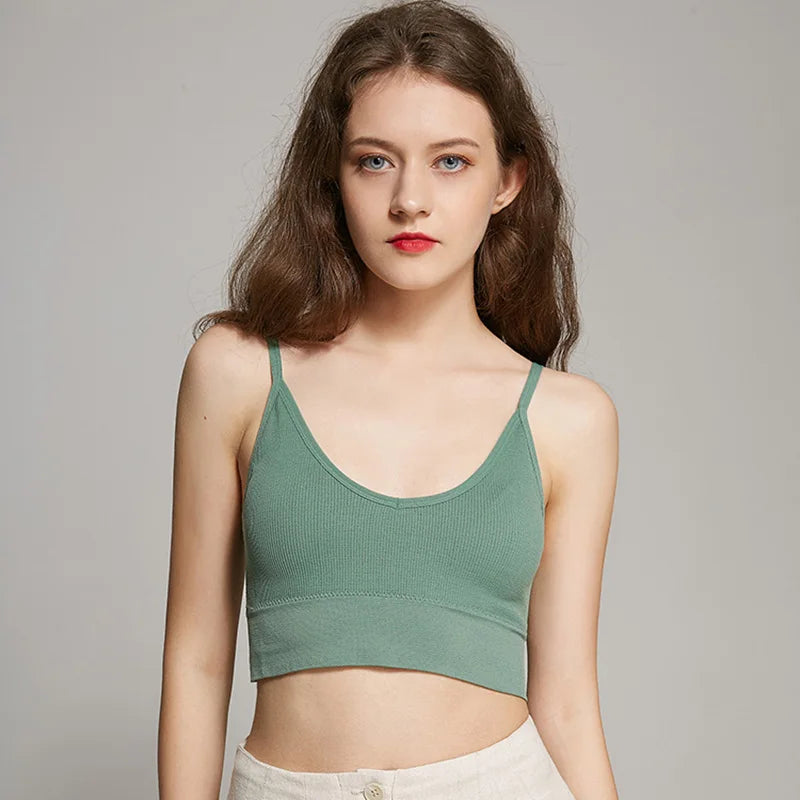 Limited Sleeveless Streetwear Bra