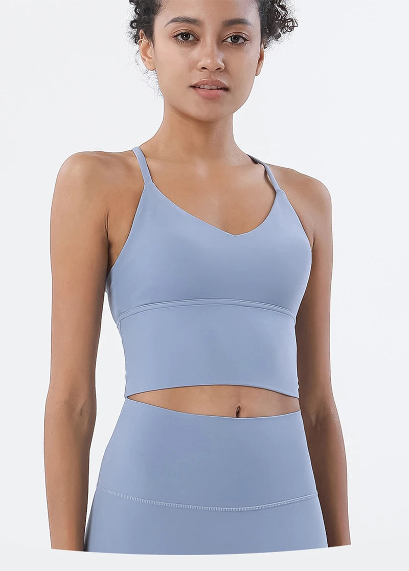 Breathable Nylon Sports Bra