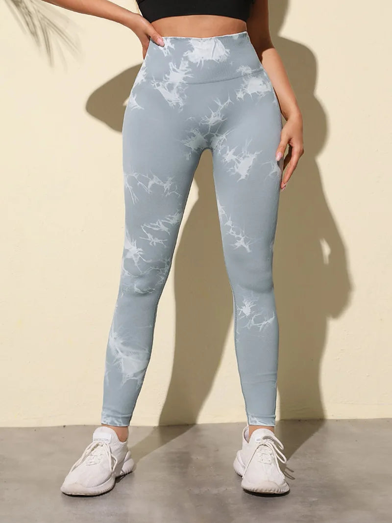 Marbling Tie-Dye Leggings