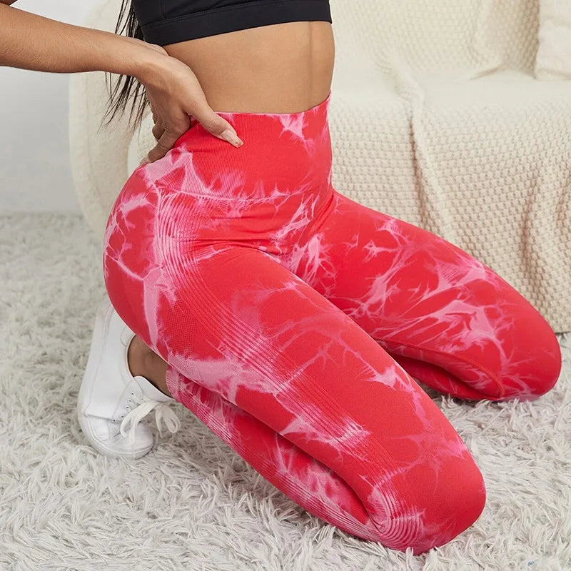 Marbling Tie-Dye Leggings