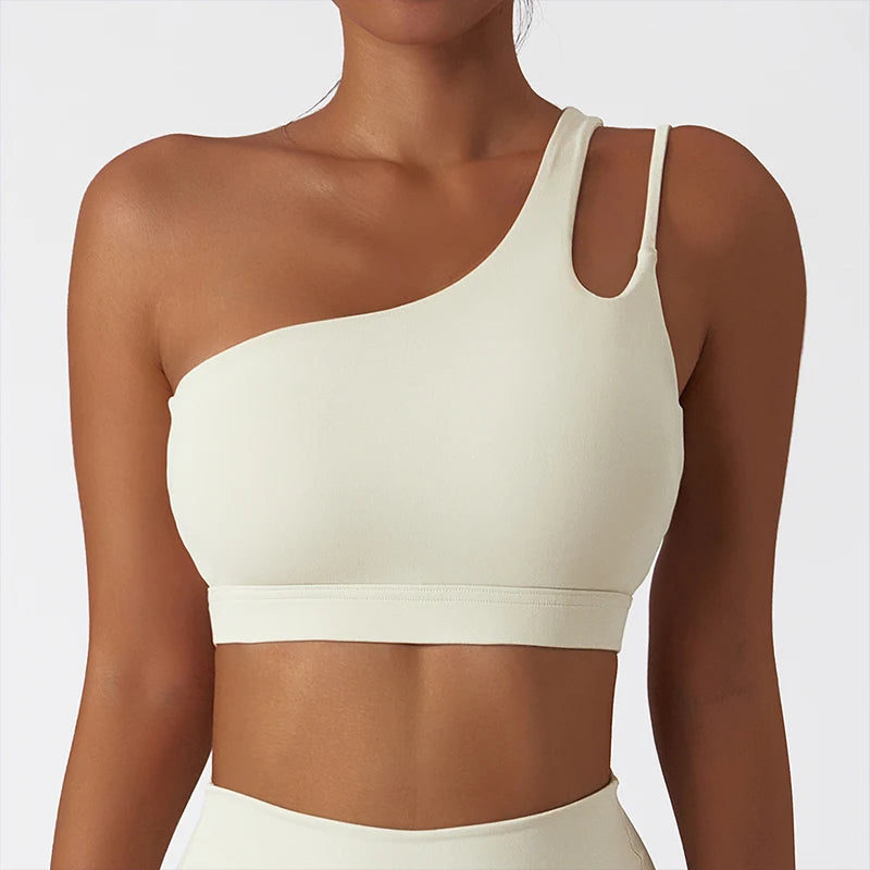 Single Strap Sports Bra