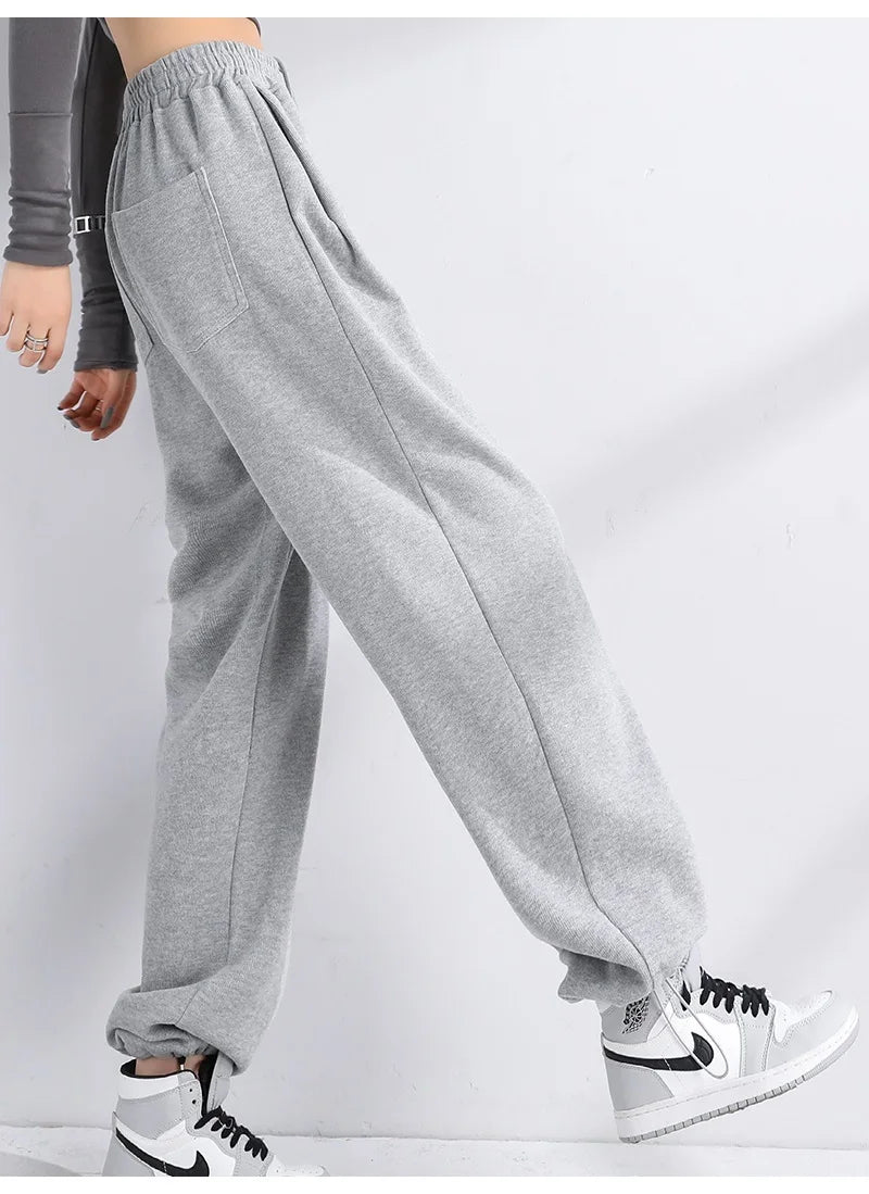 High-Waisted Jogger Sweatpants