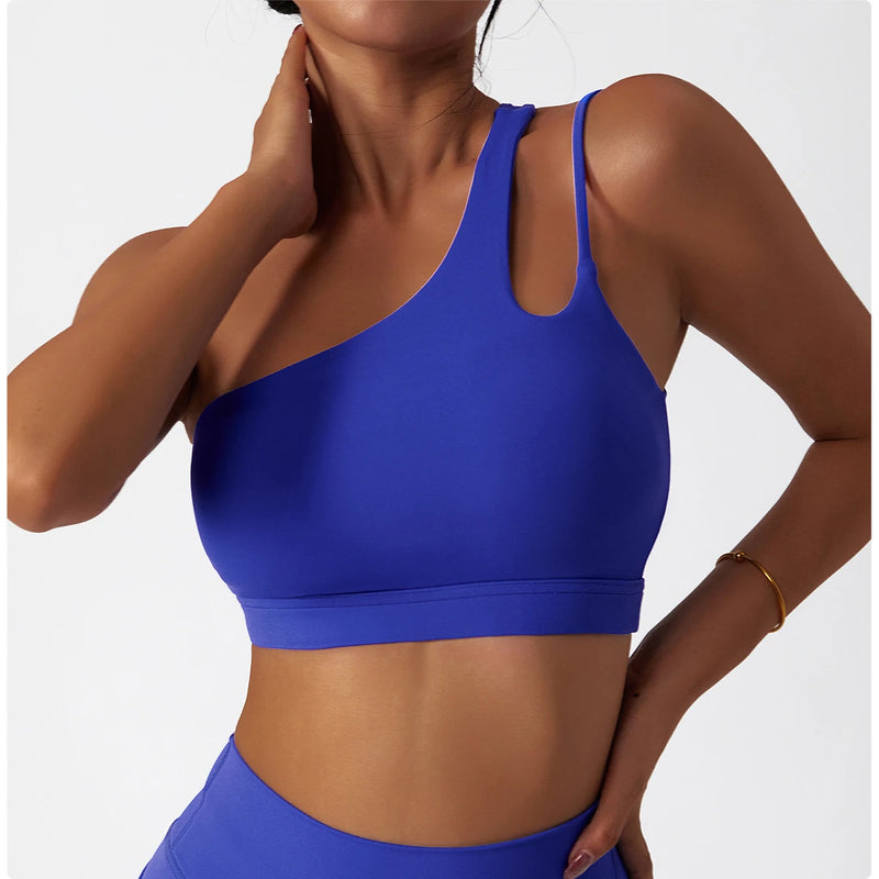 Single Strap Sports Bra