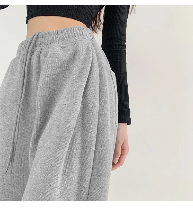 High-Waisted Jogger Sweatpants