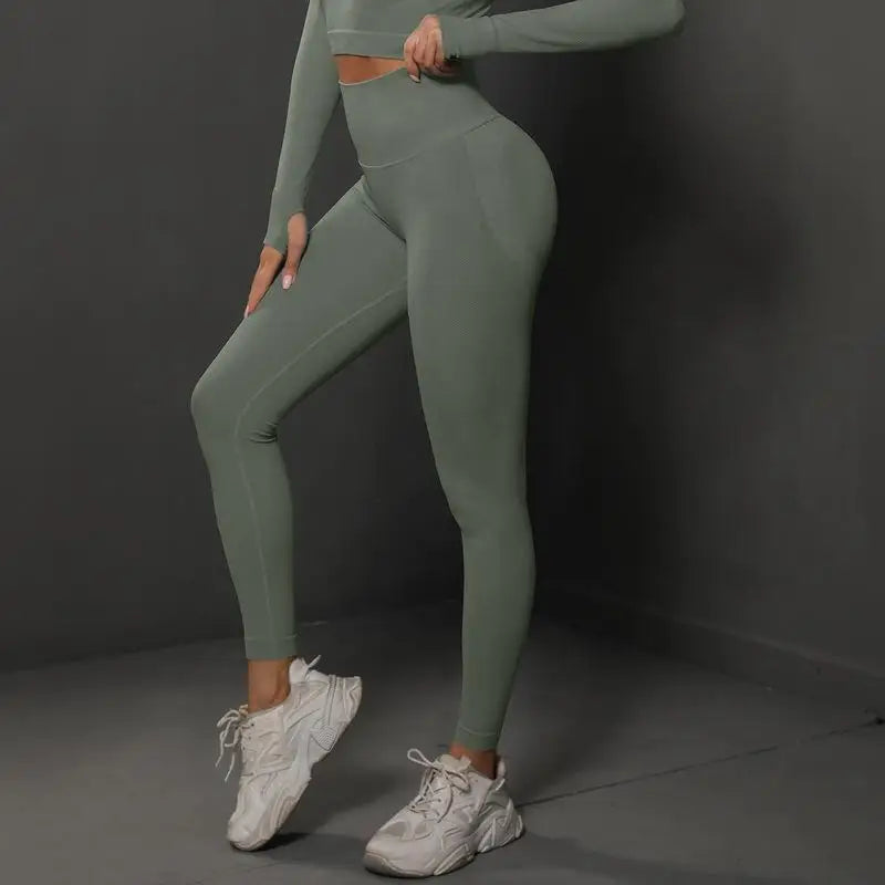 High-Waisted Seamless Leggings