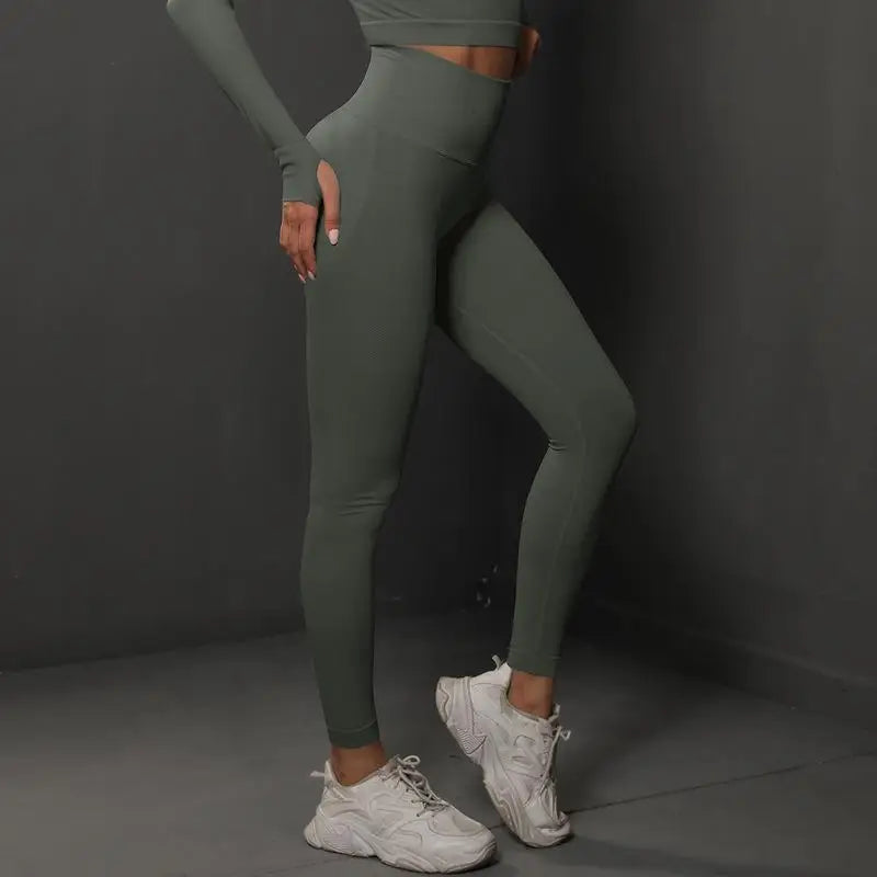 High-Waisted Seamless Leggings