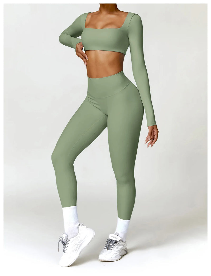 2-Piece Tracksuit Leggings Set