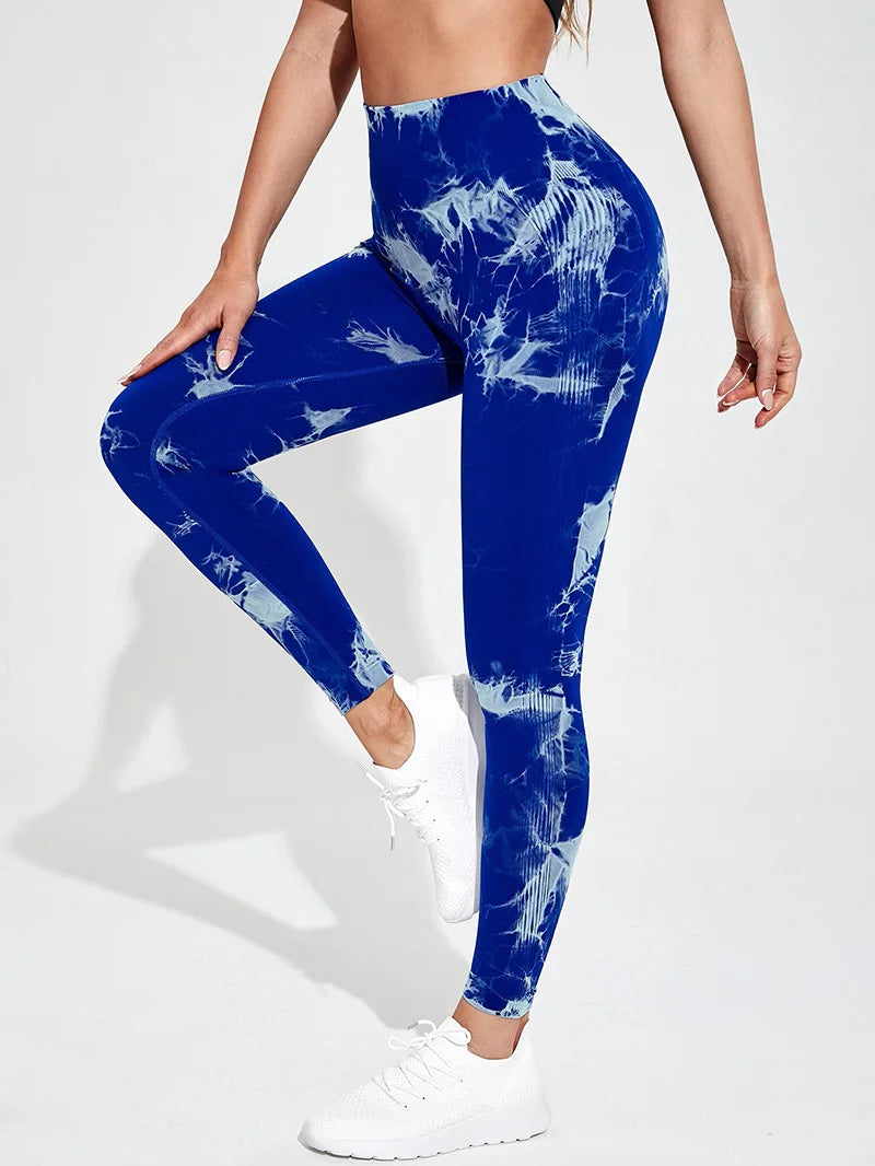 Marbling Tie-Dye Leggings