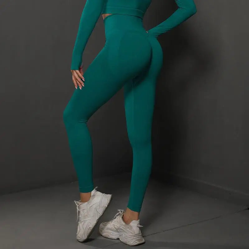 High-Waisted Seamless Leggings