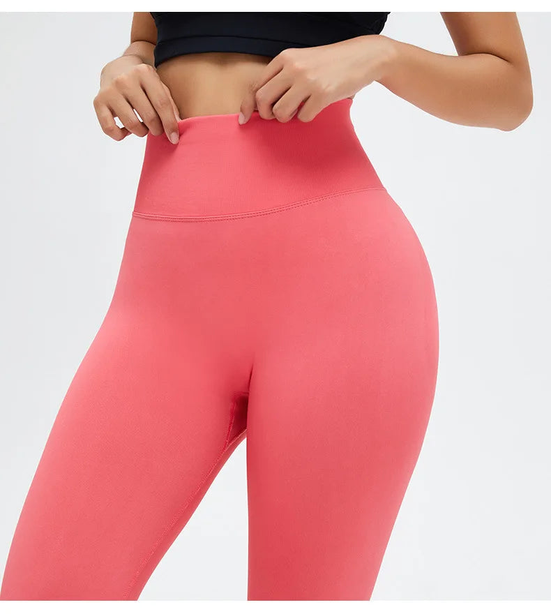 High-Waisted Ankle-Length Leggings