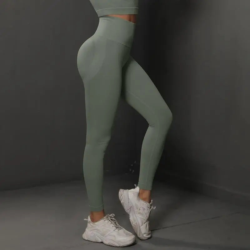 High-Waisted Seamless Leggings