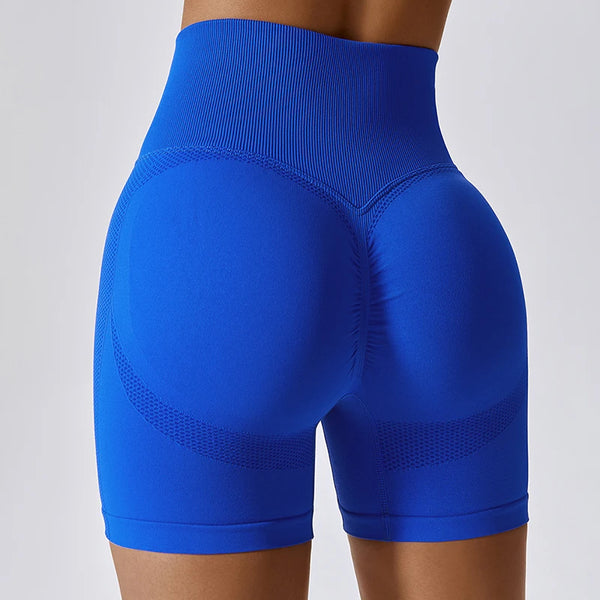 Seamless High-Waisted Shorts