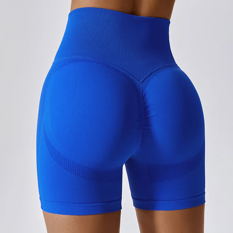 Seamless High-Waisted Shorts