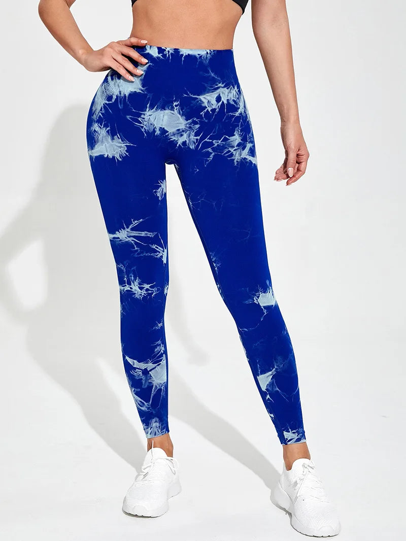 Marbling Tie-Dye Leggings