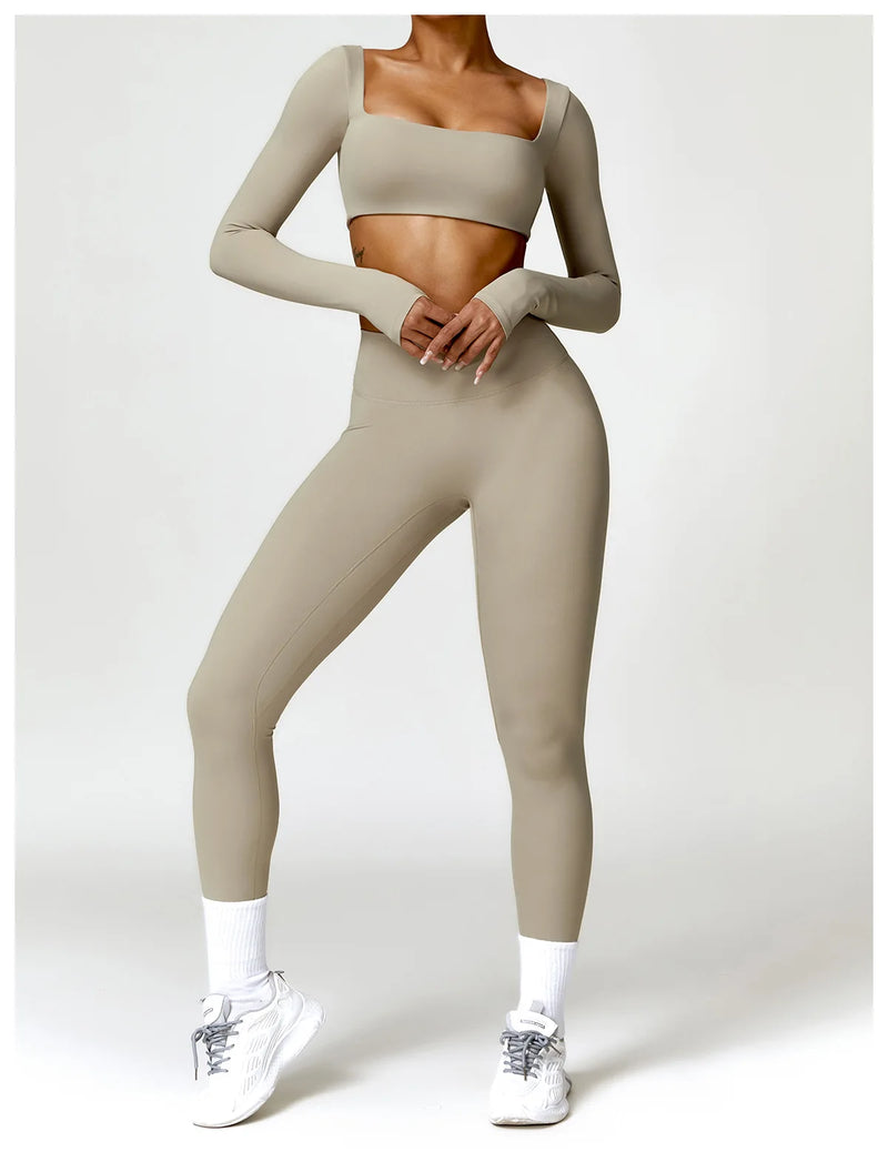 2-Piece Tracksuit Leggings Set