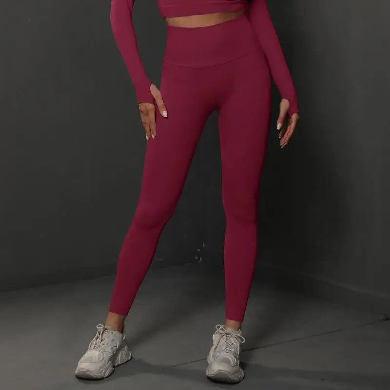 High-Waisted Seamless Leggings