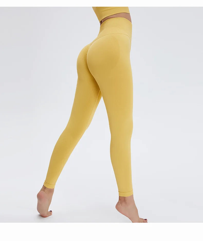 High-Waisted Ankle-Length Leggings