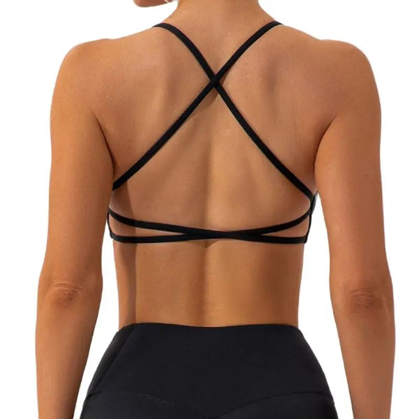 Athletic Cross Back Sport Bra