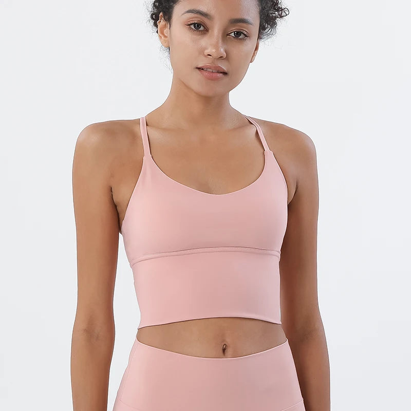 Breathable Nylon Sports Bra