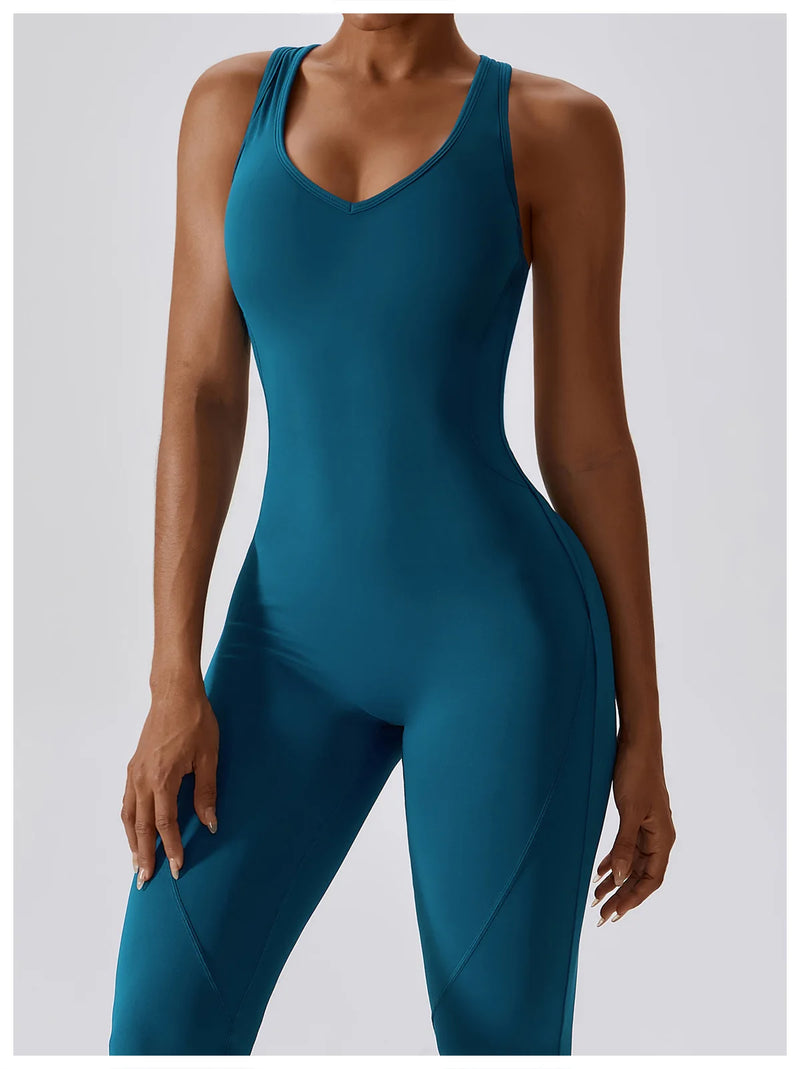 Vital V Back Fitness Romper