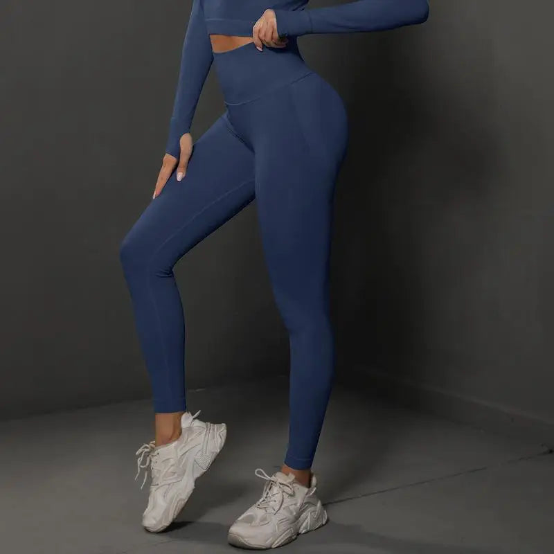 High-Waisted Seamless Leggings