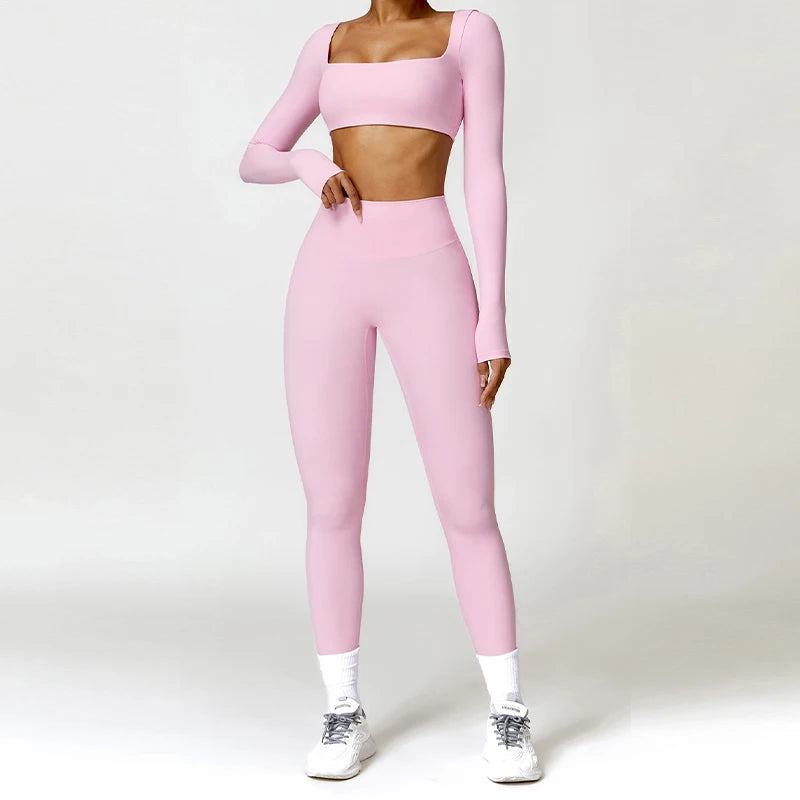 2-Piece Tracksuit Leggings Set