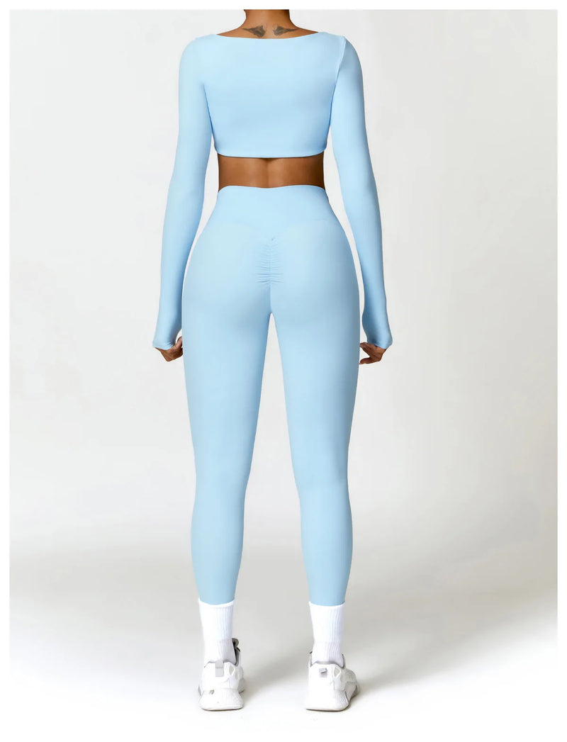 2-Piece Tracksuit Leggings Set