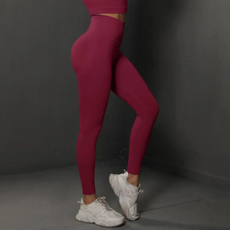 High-Waisted Seamless Leggings