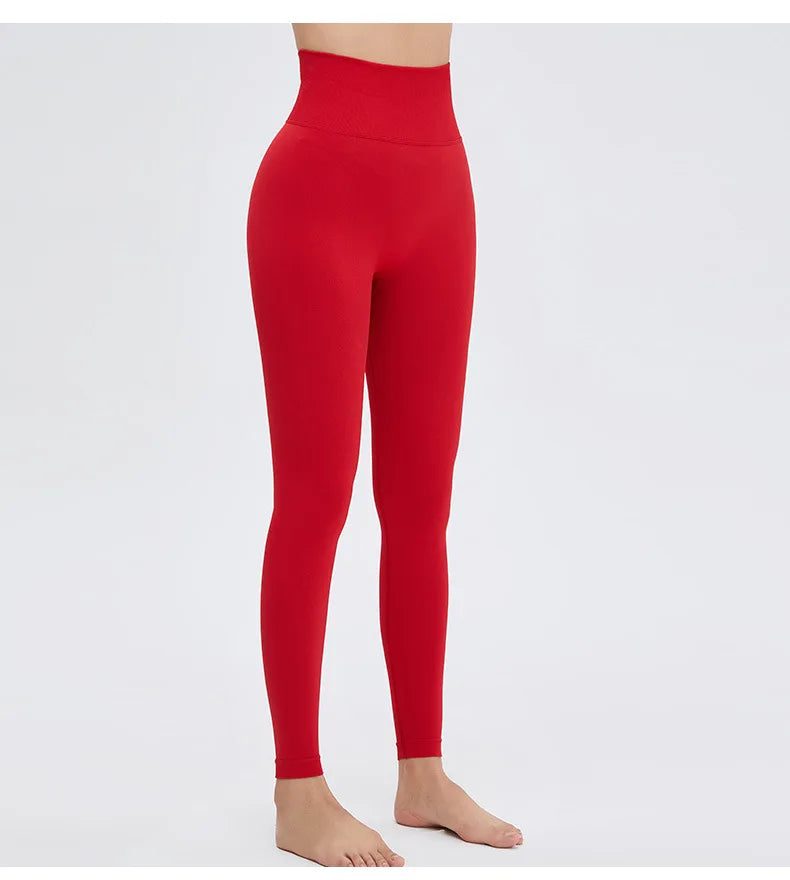 High-Waisted Ankle-Length Leggings