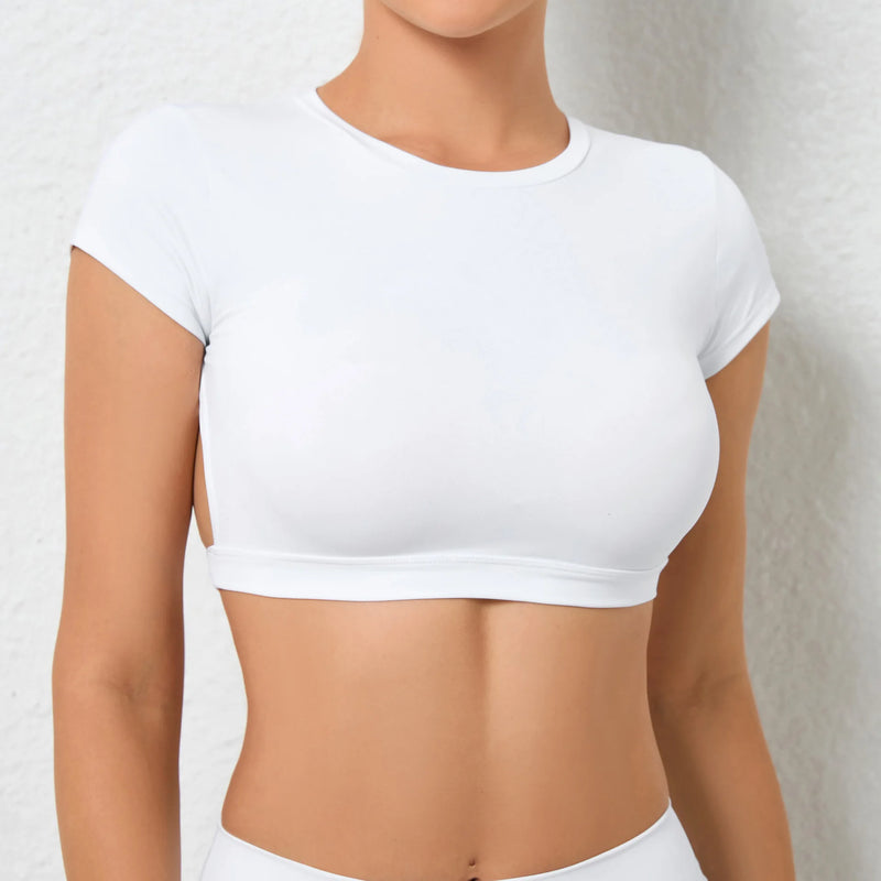 Padded Breathable Sports Top