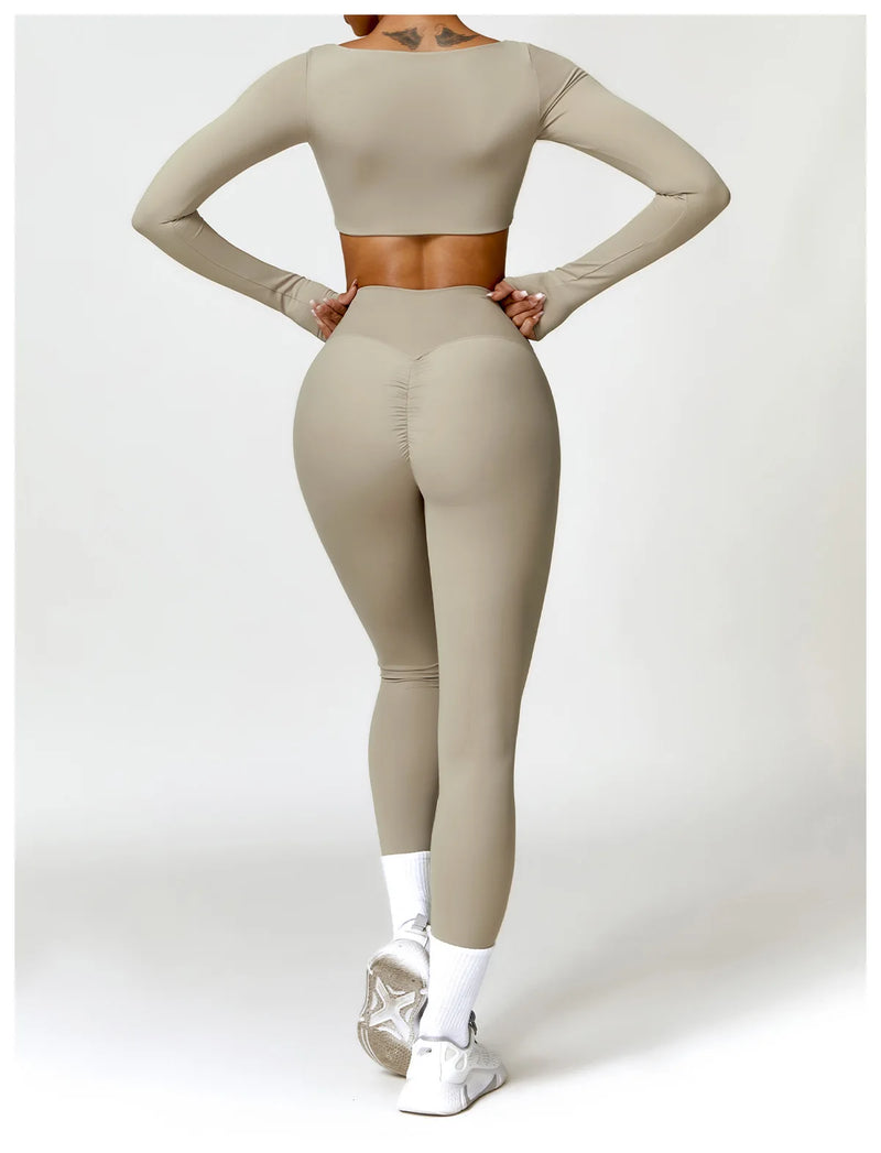 2-Piece Tracksuit Leggings Set