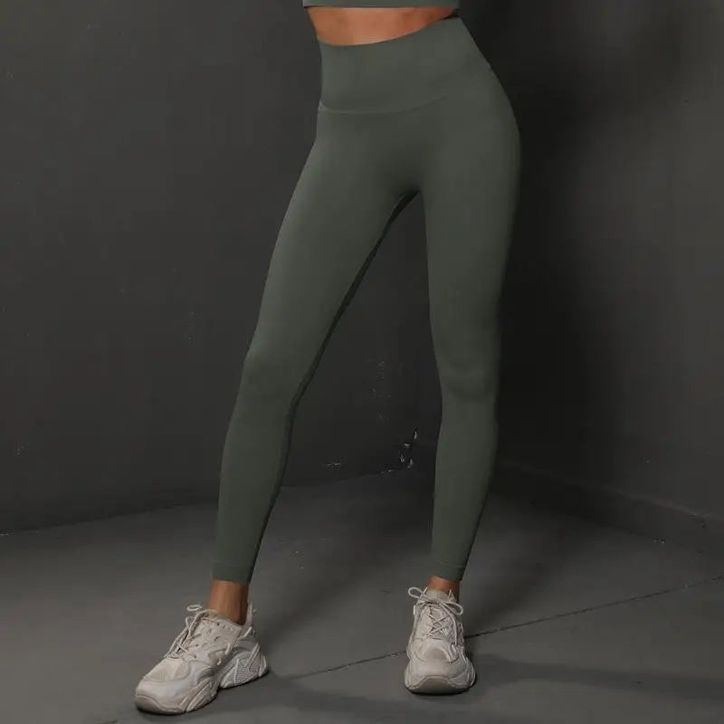 High-Waisted Seamless Leggings