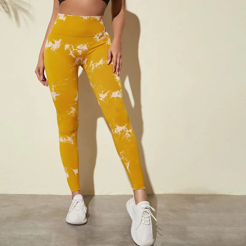 Marbling Tie-Dye Leggings